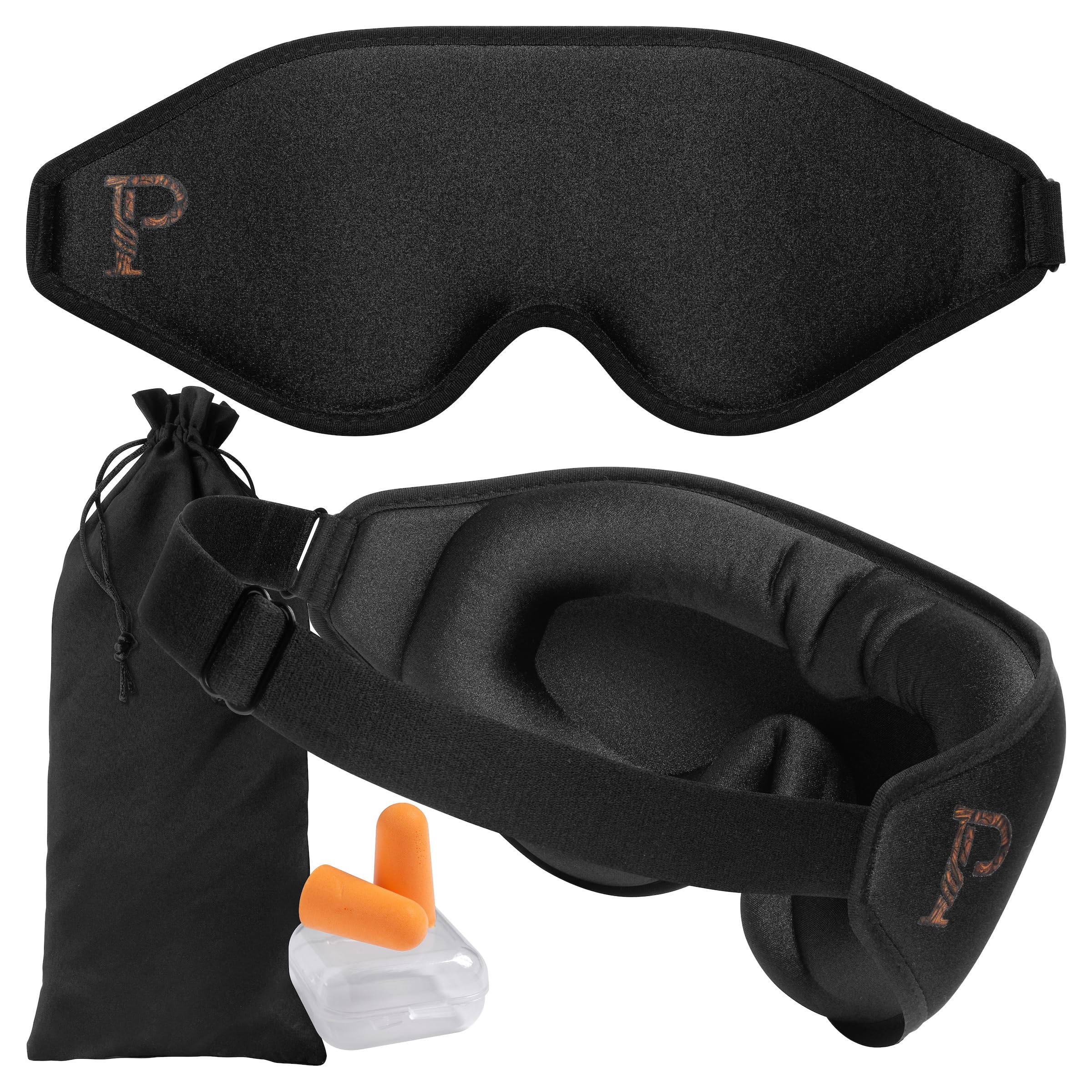 Primalea masque yeux avec poches profondes protège les cils des frottements nocturnes.