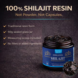 Prime Choice Spot résine Shilajit dorée riche en minéraux et énergie.