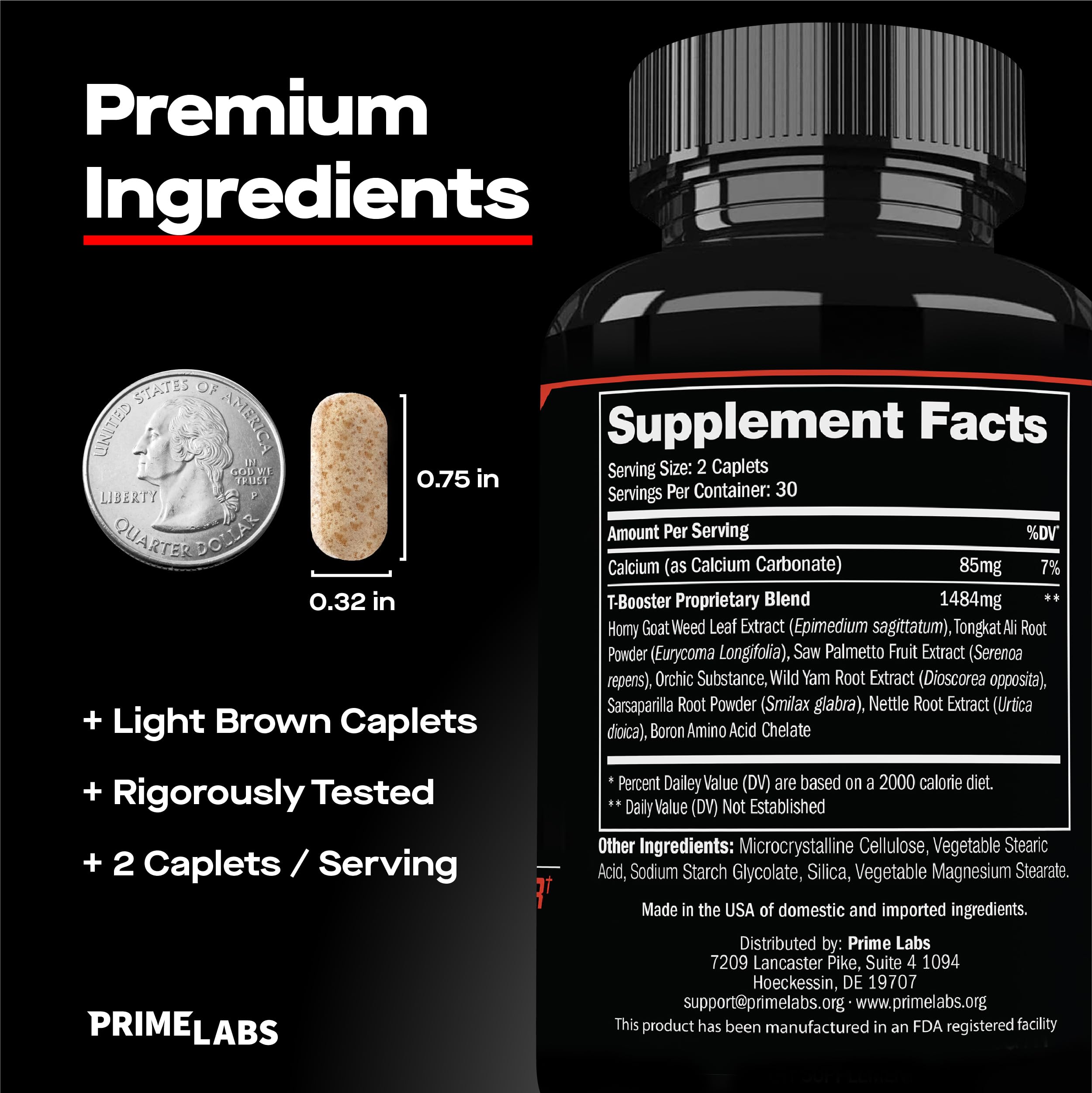 Prime Labs Prime Test – pack deux boîtes, pratique et économique.
