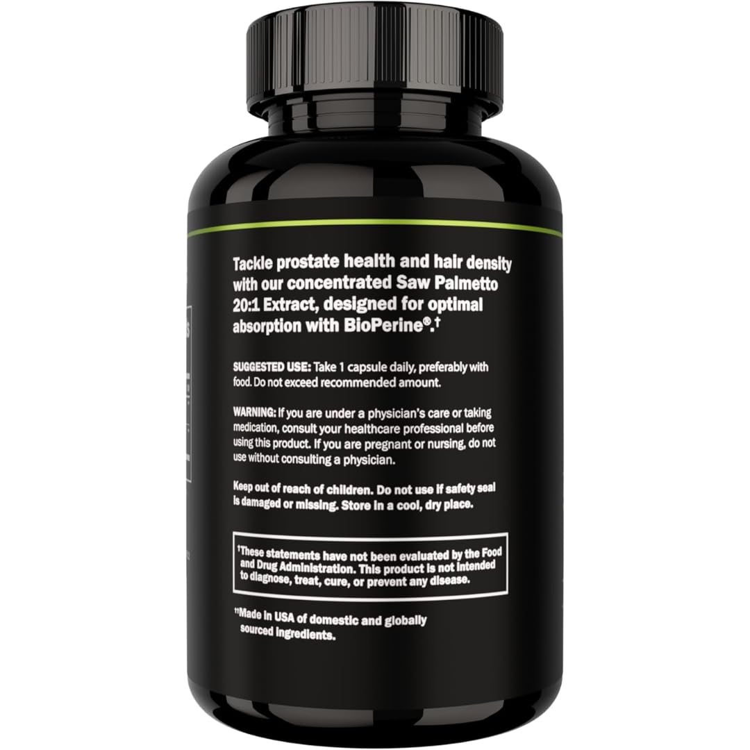 Prime Labs Saw Palmetto, contrôle externe attesté par des tests indépendants.
