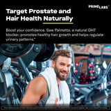Prime Labs Saw Palmetto, dosage quotidien: simplicité et régularité.