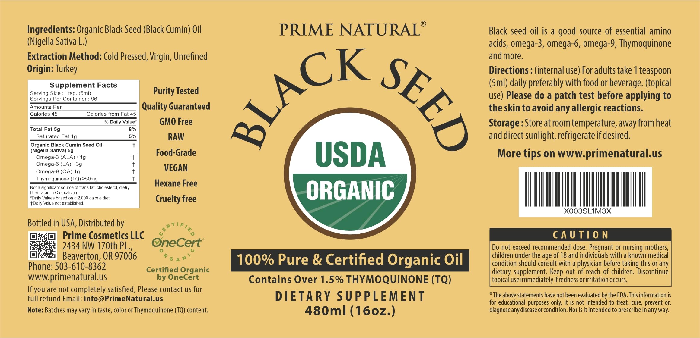 PRIME NATURAL antioxydant naturel – soutient le bien‑être avec des nutriments