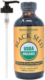 PRIME NATURAL huile noire de graine en bouteille 16oz prête pour un usage quotidien