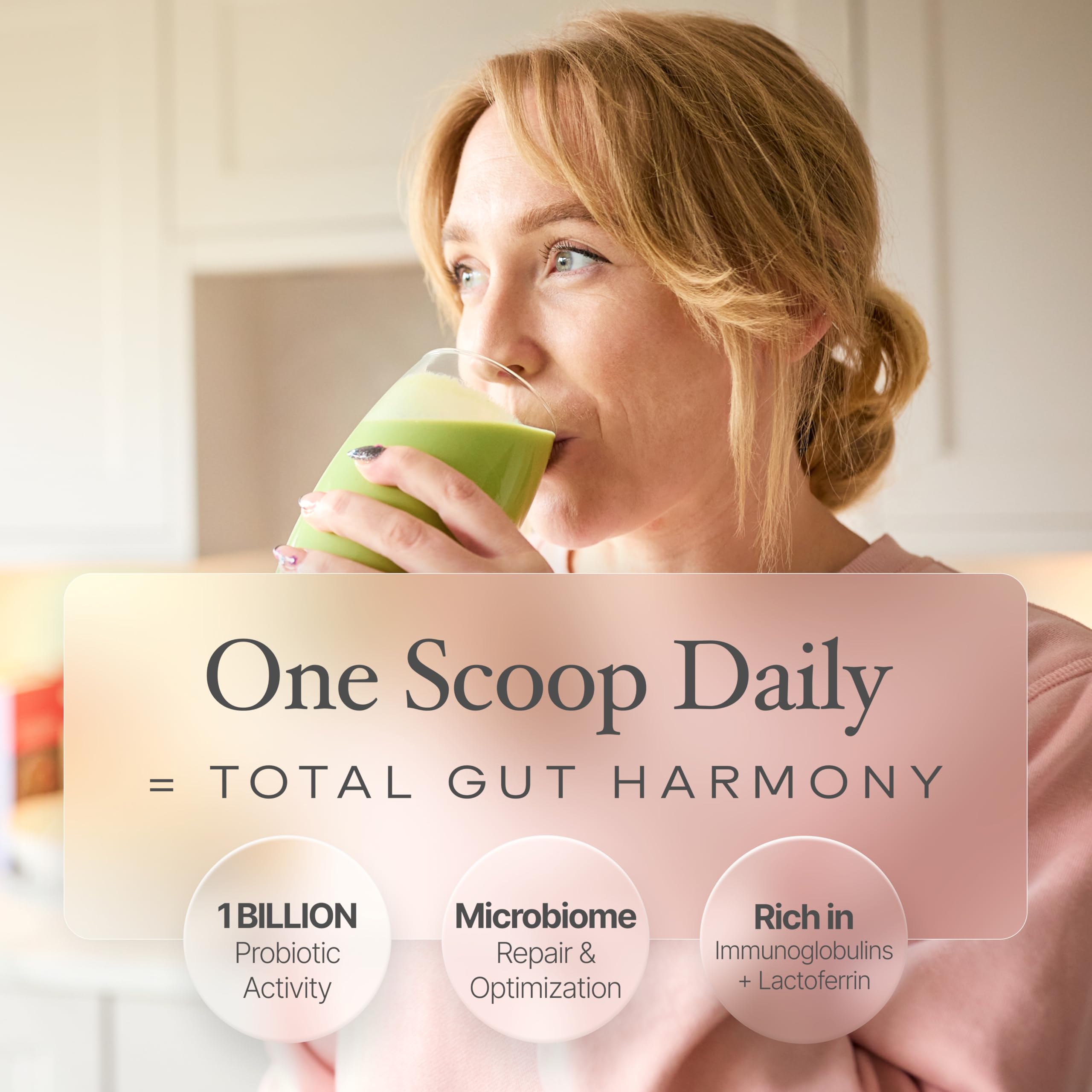 Alliance colostrum et probiotiques favorise l'équilibre du microbiome Prime Powders.