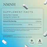 Prime Powders NMNH – Formulation végétalienne et sans OGM pour gélules NMNH.