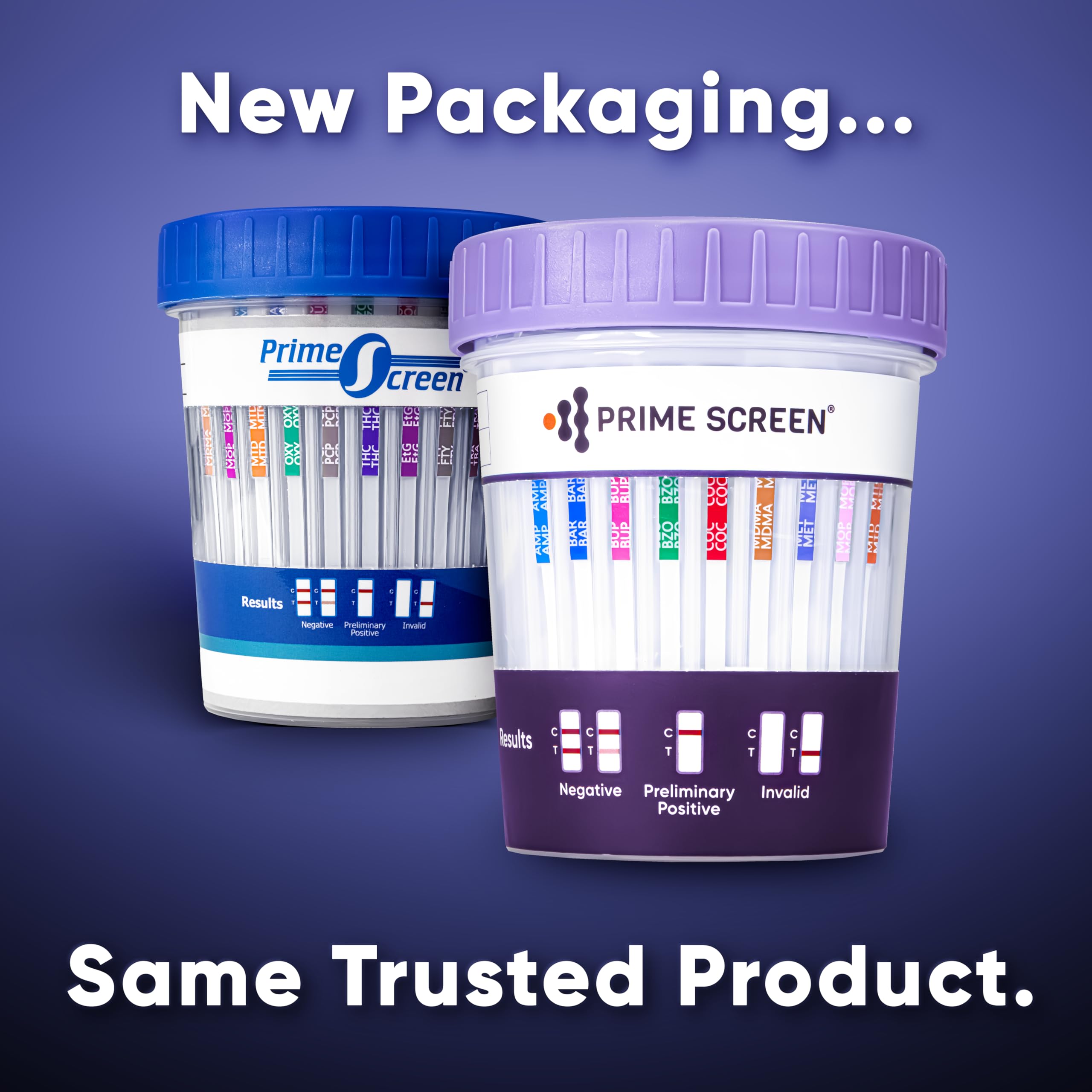 Packaging Prime Screen clair et prêt à l’emploi.