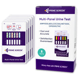 Prime Screen pack-test-urinaire-6-panel : dépistage rapide et fiable de six drogues.