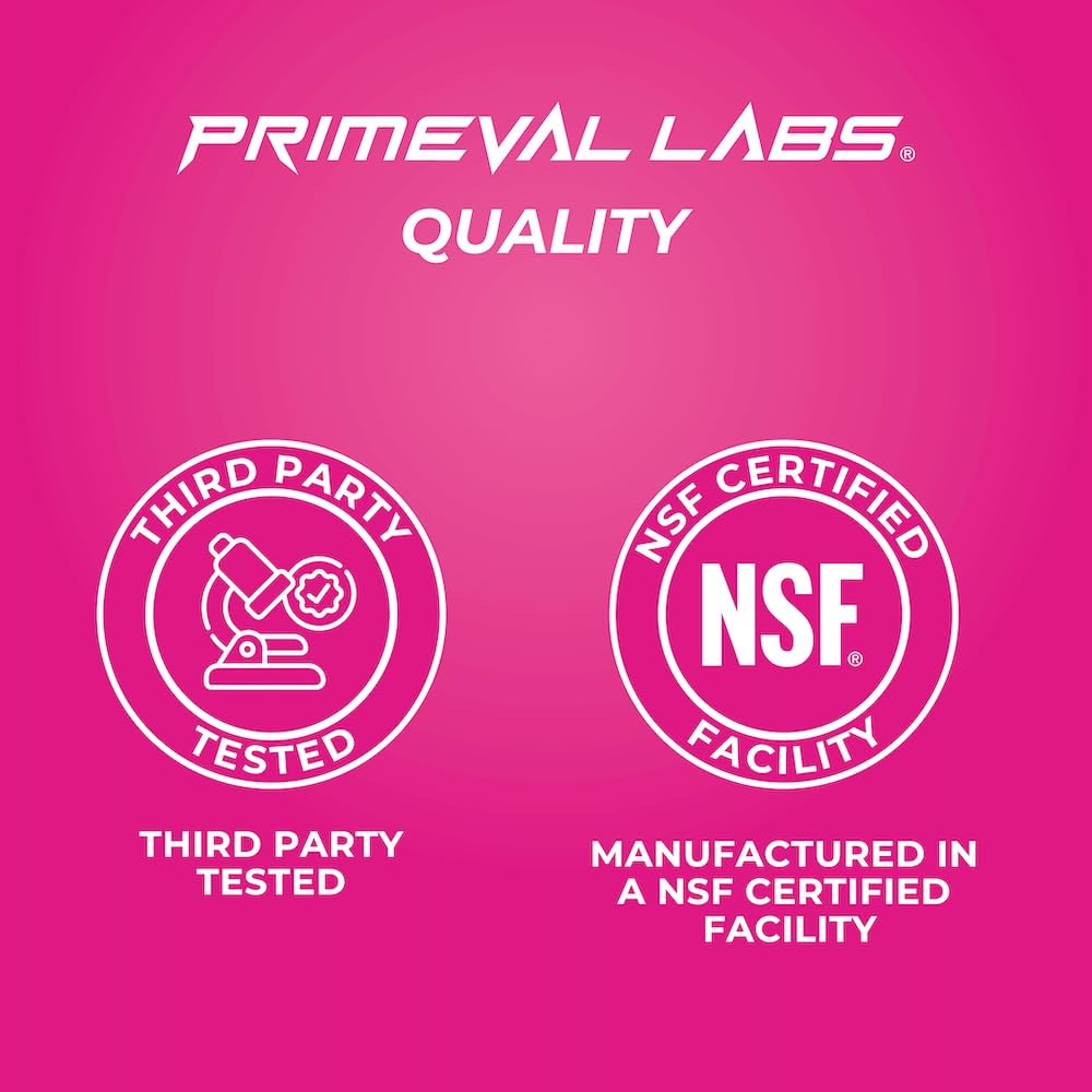 Primeval Labs PRE saveur goyave aromatique, énergie soutenue.