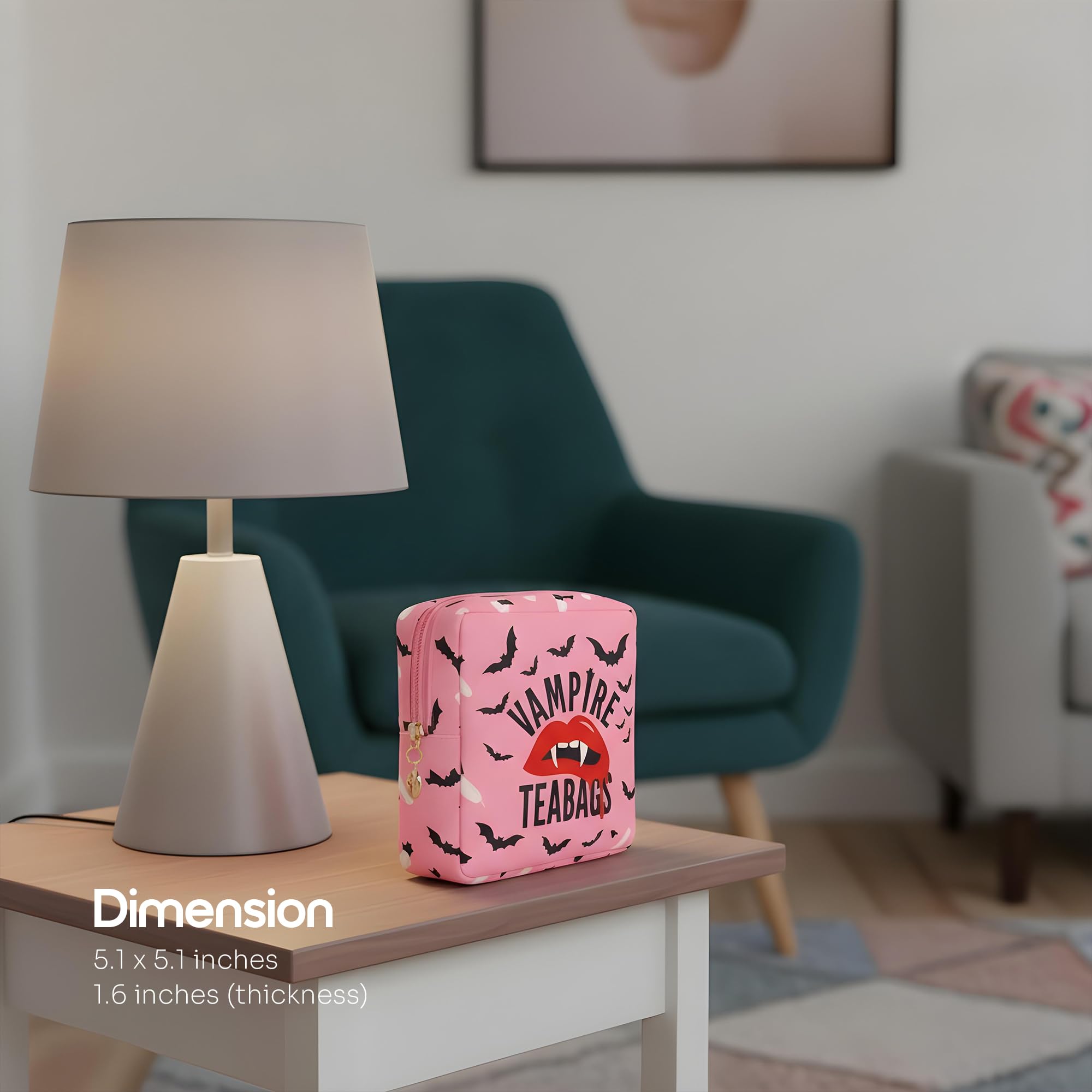 Fermeture lisse et durable sur la pochette Primo Lines, usage quotidien.
