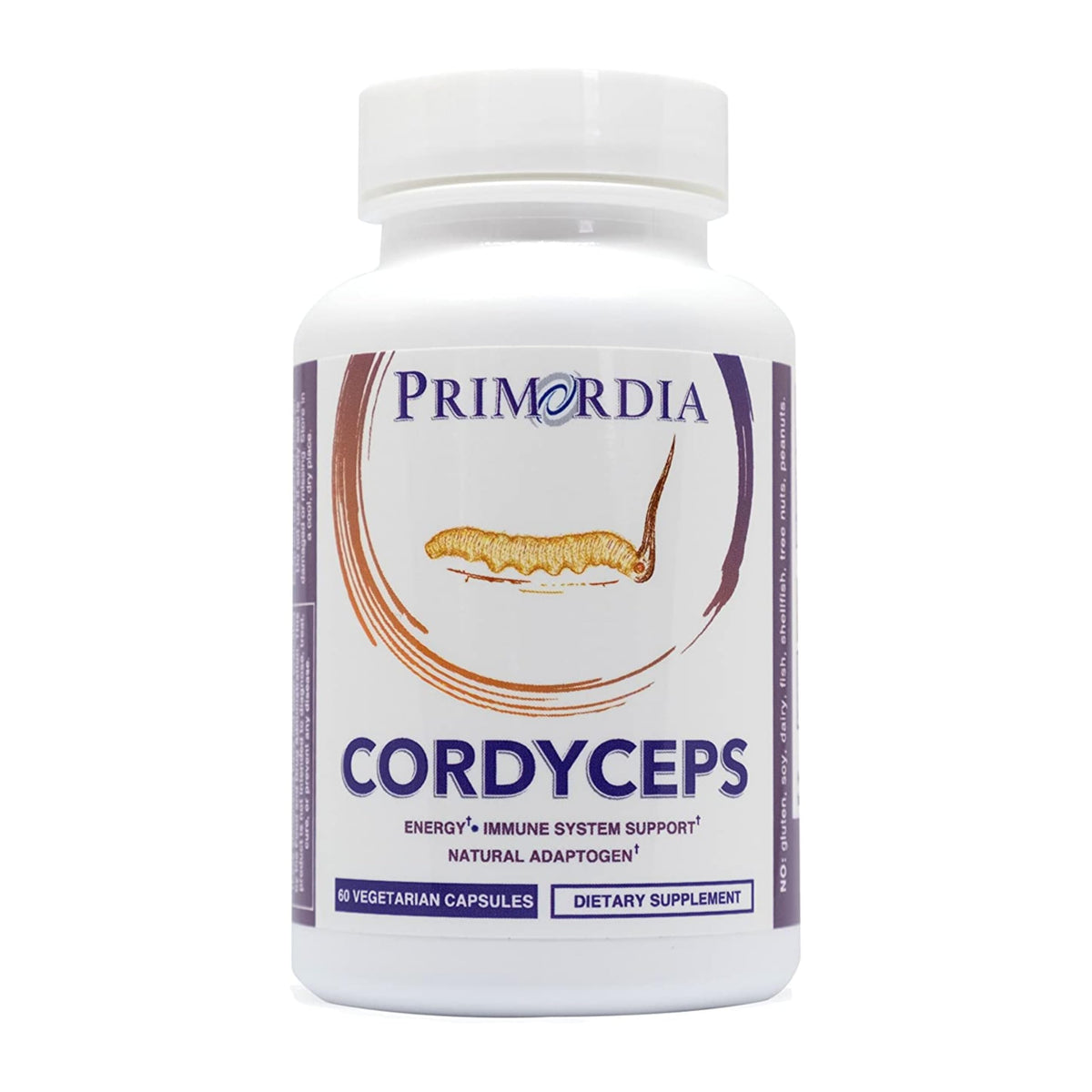 Primordia Pure Cordyceps : capsules faciles à prendre pour énergie et endurance.