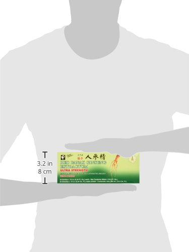 Prince Of Peace étiquette Panax Ginseng Rouge, format pratique pour les déplacements