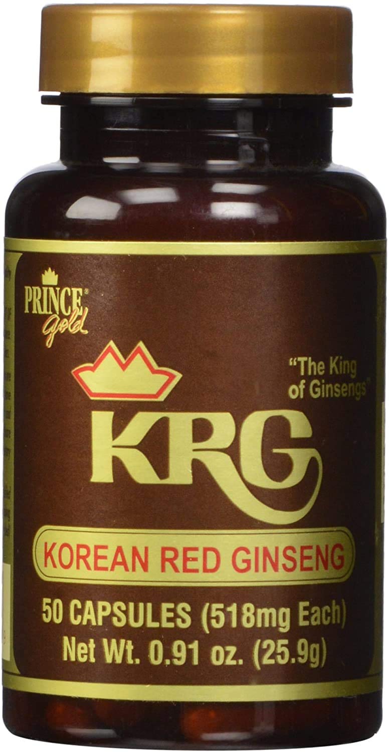 Prince Of Peace Prince Gold Ginseng Rouge Capsules – gélules pratiques pour soutenir votre énergie quotidienne