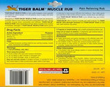 Prince Of Peace Tiger Balm Muscle Rub emballage et flacon, usage domestique pratique.