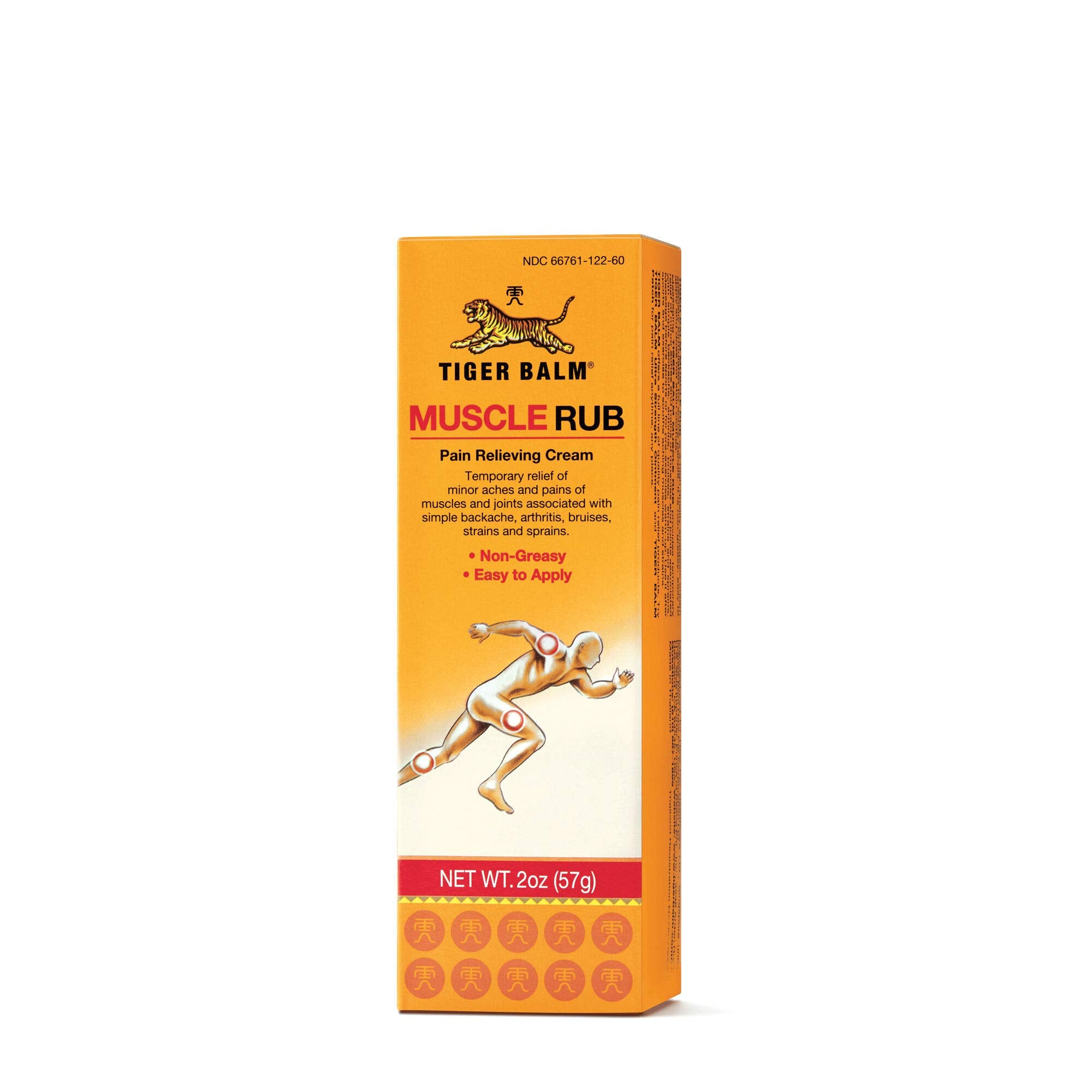 Prince Of Peace Tiger Balm Muscle Rub application sur zones ciblées après entraînement.