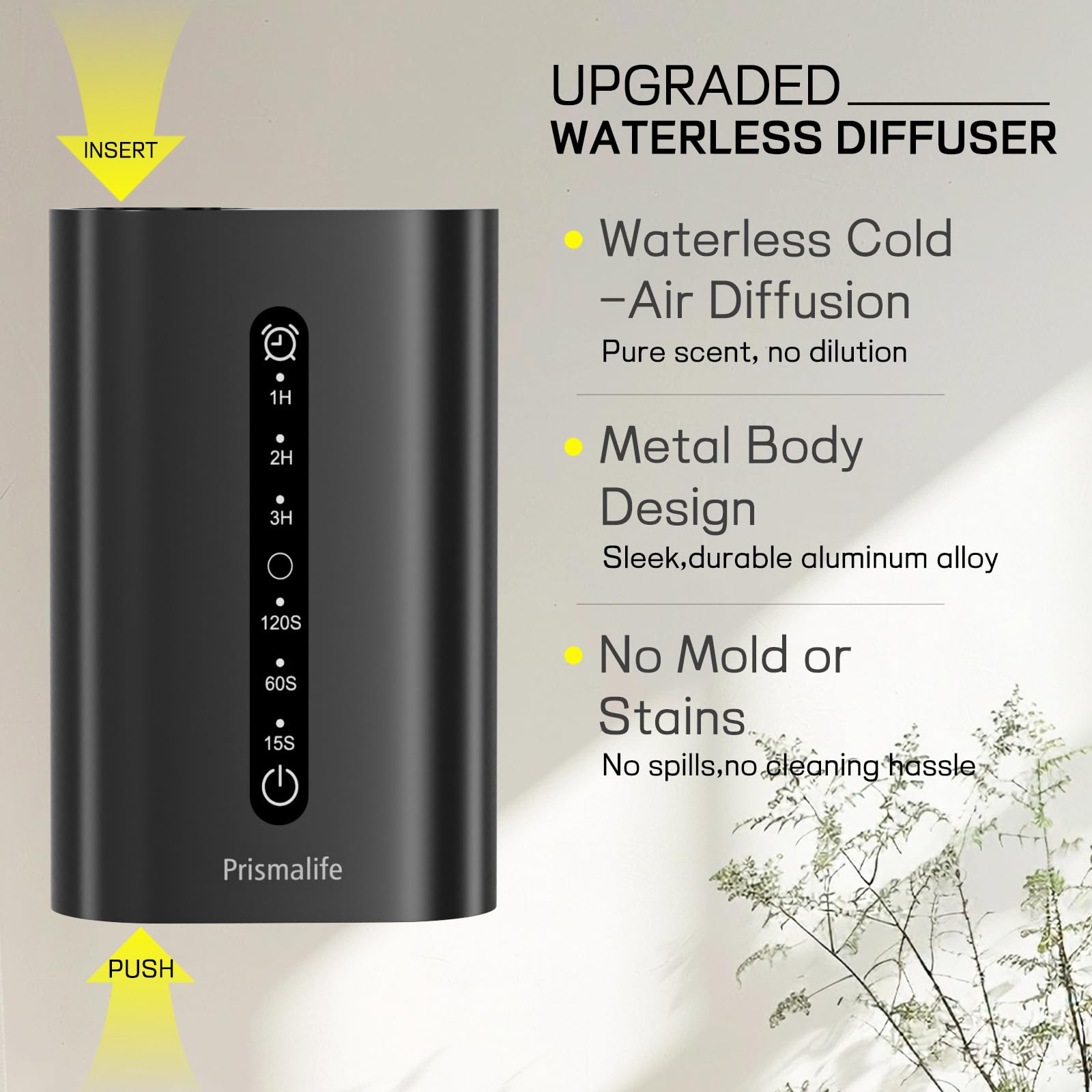 Corps en aluminium Prismalife alliant durabilité et design moderne