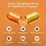 Pristene Macutene Protect ingrédients: liste transparente des nutriments pour les yeux.