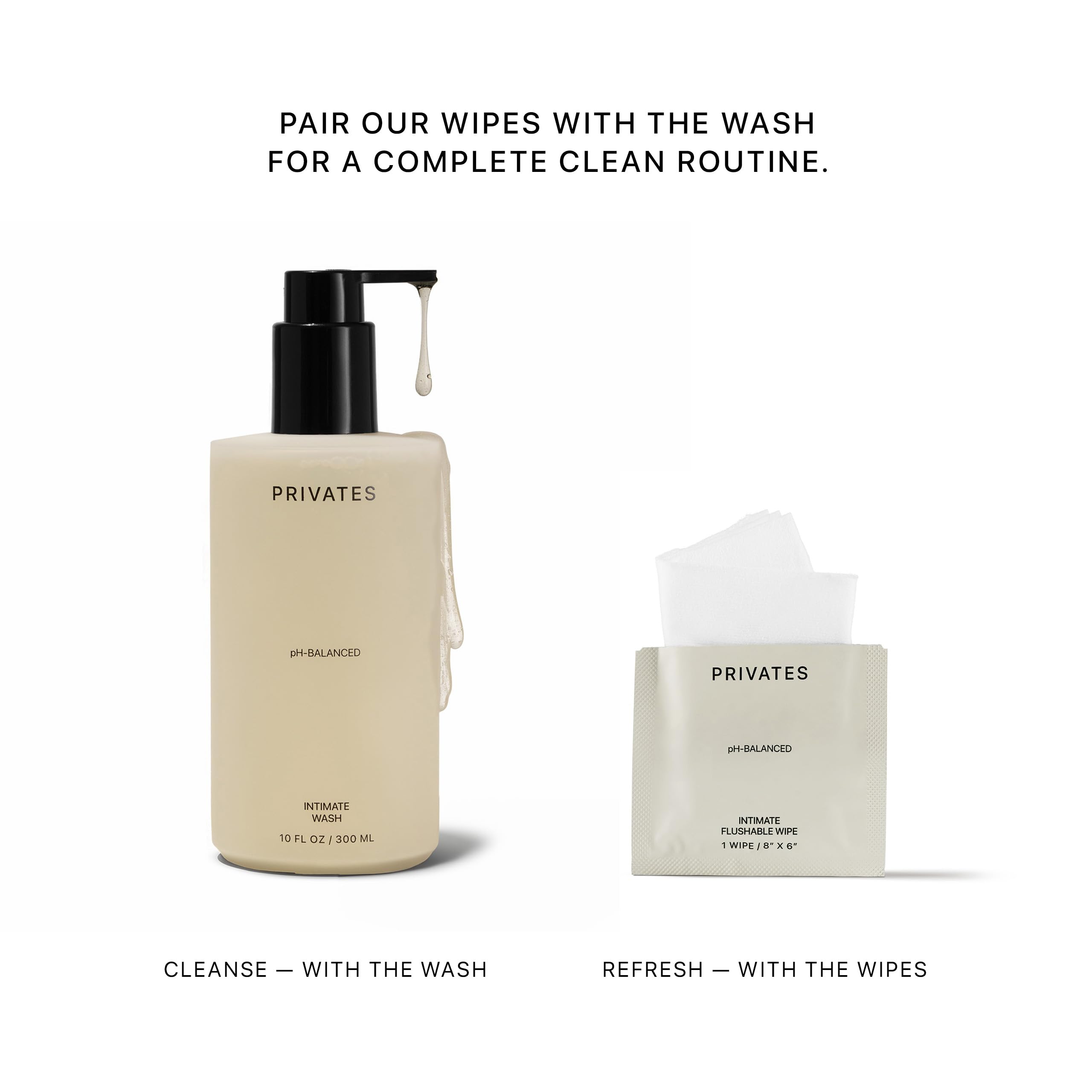 PRIVATES – emballage durable et cruelty-free, choix responsable.