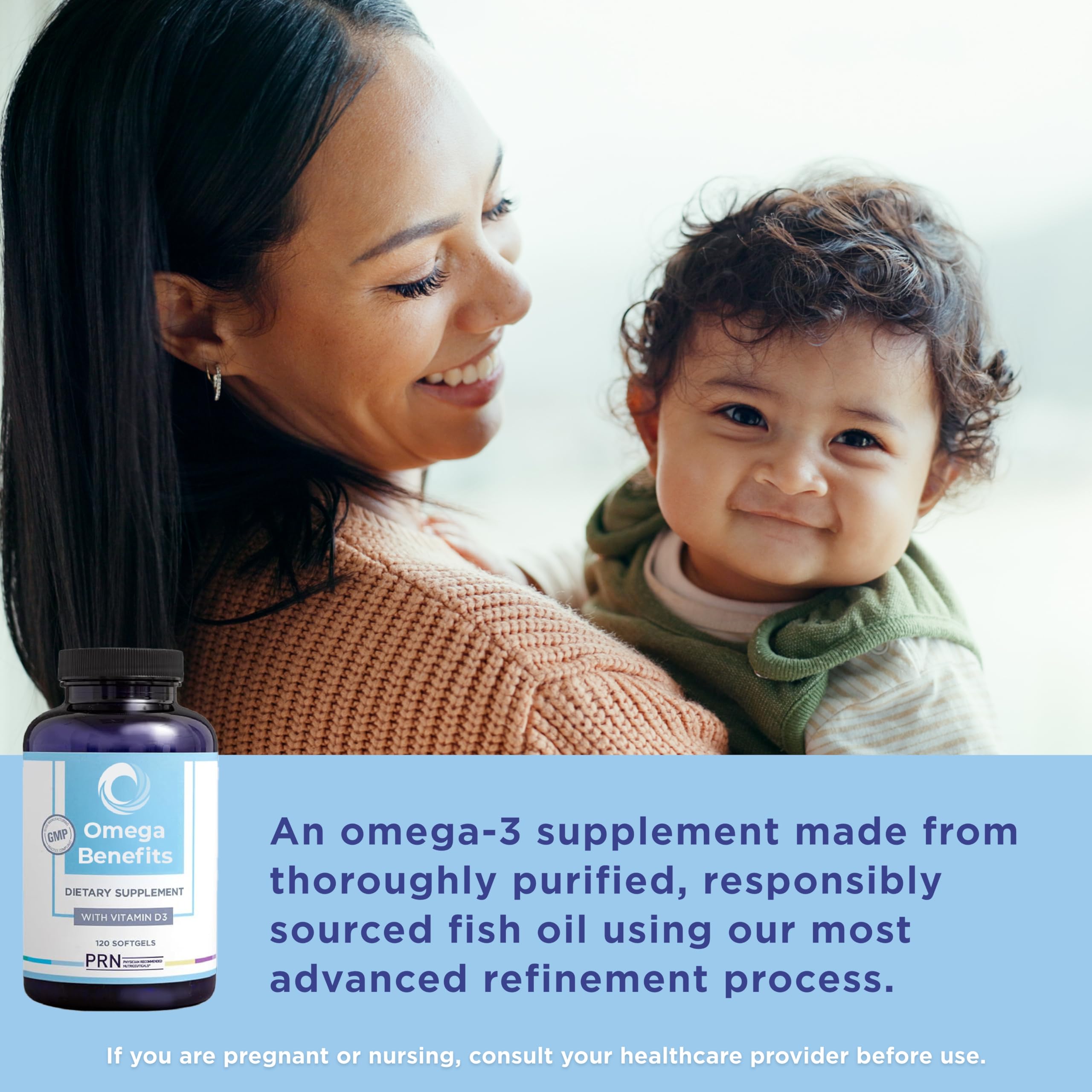 PRN Omega3: ratio EPA/DHA facile à repérer, soutien nutritionnel.