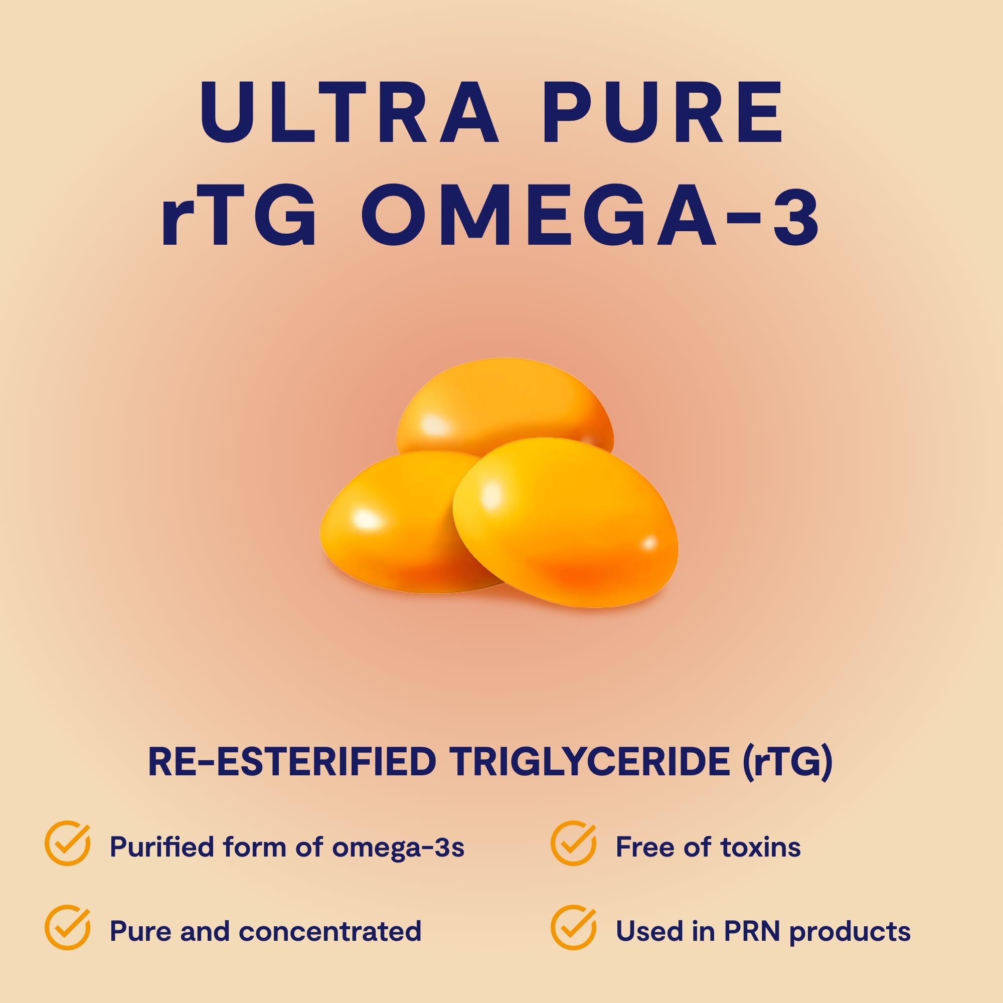 PRN Oméga-3 Gummy – idéale pour toute la famille et routine quotidienne.