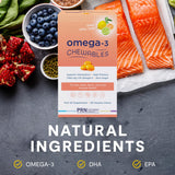PRN Oméga-3 Gummy – goût citron, plaisir d’intégrer les oméga-3.