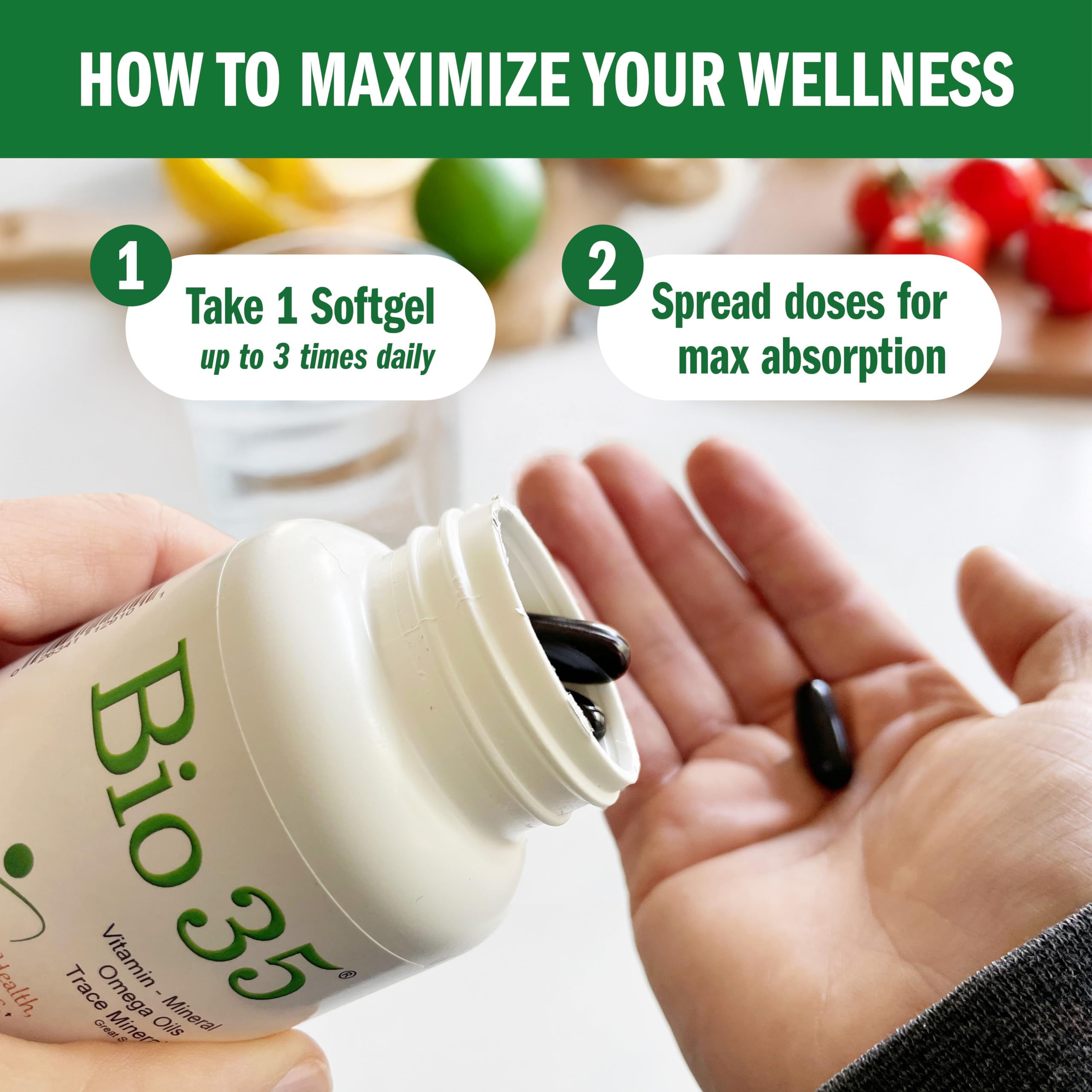 Bio35 Pro-Biotiks: magnesium et zinc pour le quotidien.