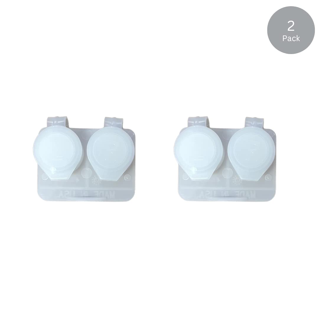 Utilisation quotidienne des boîtes lentilles Pro-Optics Deep Well pour rangement sûr.