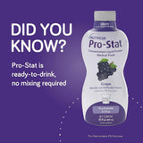 Produit sans lactose, sans gluten et sans soja Pro-Stat protéine liquide concentrée
