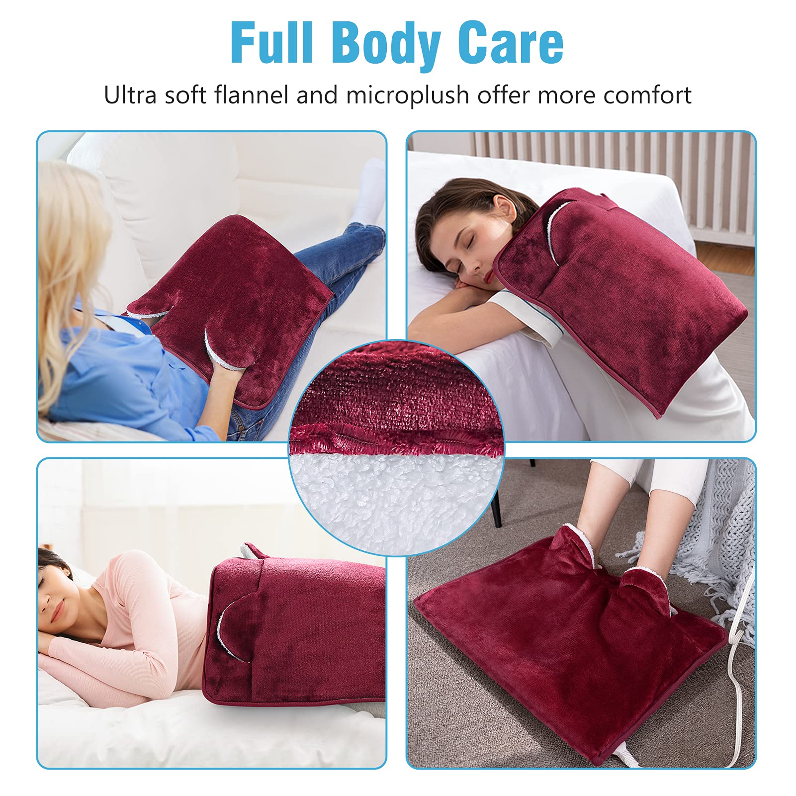 Chauffe-pieds PROALLER avec 3 niveaux de chaleur pour plus de confort.