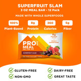 PROBAR MEAL Bar Superfruit Slam idéale pour énergie en déplacement.
