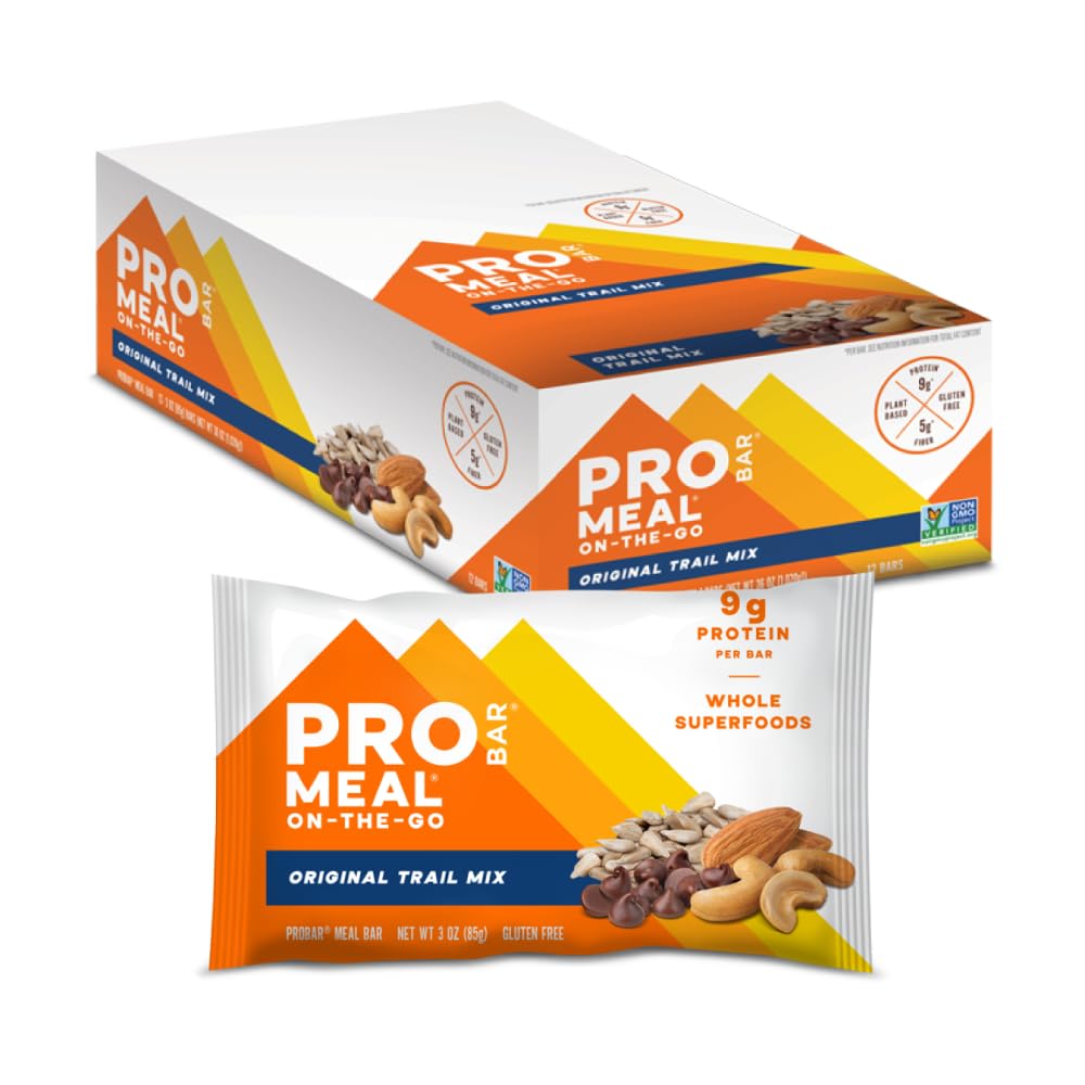 PROBAR MEAL Bar Original Trail Mix : emballage pratique pour déplacements énergétiques