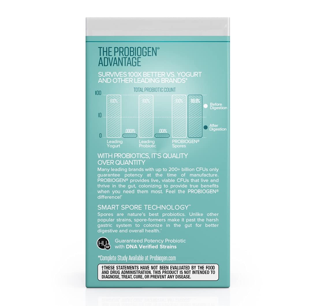 Probiogen Stress & Mood Balance – capsules à spores, meilleure survie gastrique.