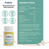 Les probiotiques ProBiora3 sur les surfaces dentaires.
