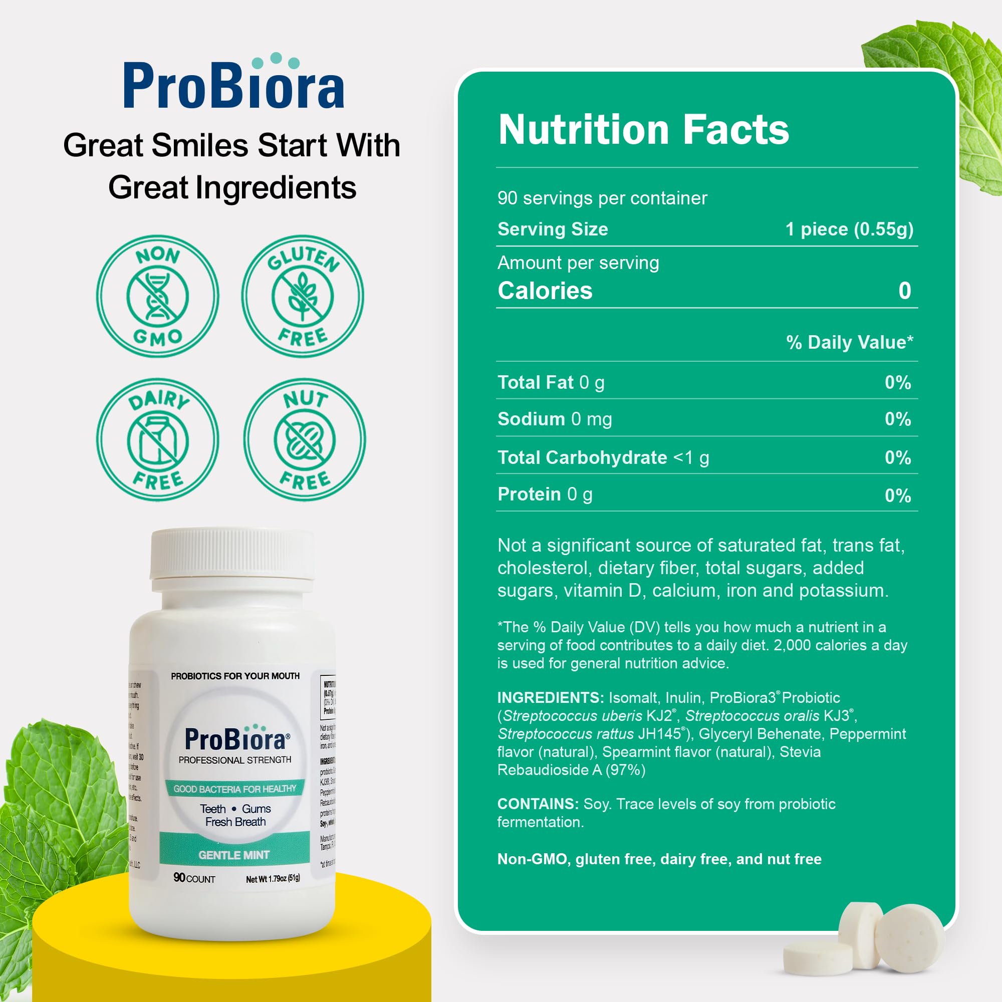 Zoom sur le logo ProBiora Health Professional Strength et la recherche