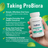 Pastilles menthe ProBiora Health Professional Strength offrant haleine durable