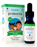 Probonix enfants, bouteille de gouttes raisin, soutien digestif potentiel.