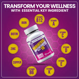 ProCare Health Bariatric Multivitamin, capsules à avaler: adapté à une routine post-bariatrique.