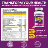 ProCare Health Bariatric Multivitamin, capsules: format facile à avaler pour la récupération post-opératoire.