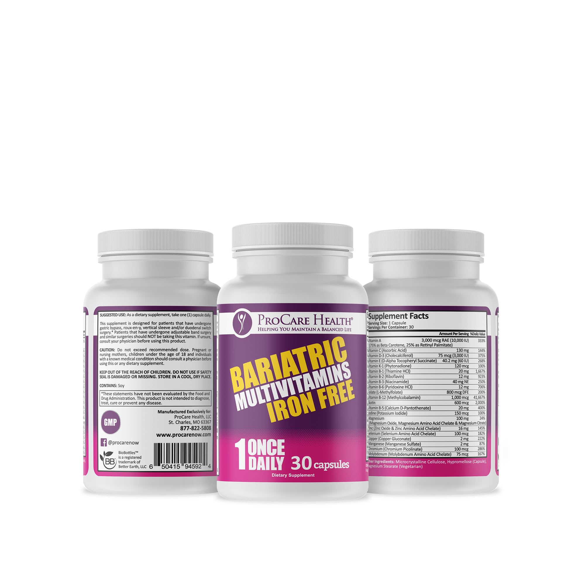 Option post-opératoire pratique pour une nutrition maîtrisée après intervention.
