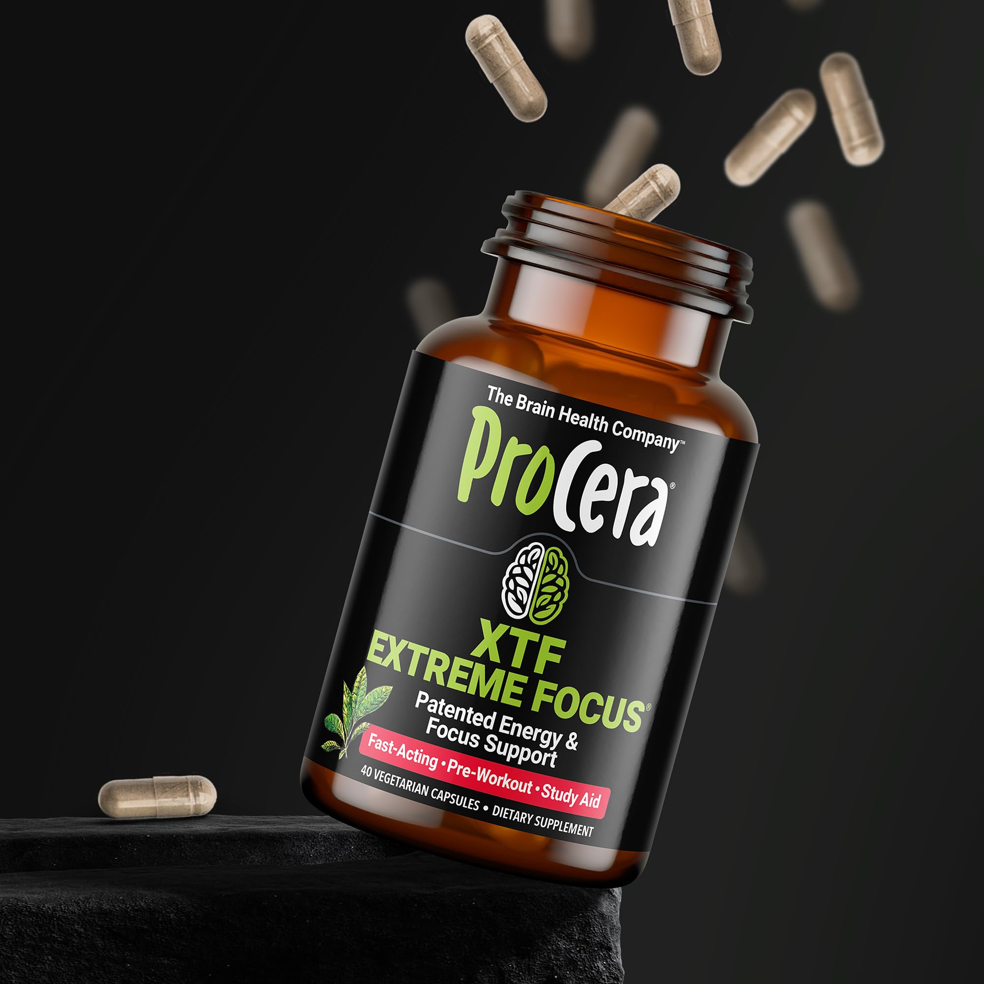 Procera XTF – ingrédients clés, nutriments essentiels pour la fonction cognitive.