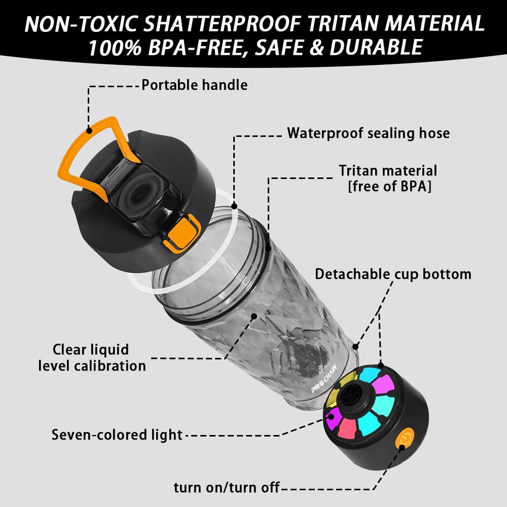 PROCHAIN Shaker électrique avec moteur 7500 tr/min pour un mélange rapide et homogène.