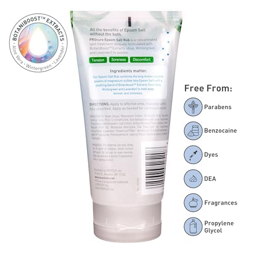 Ingrédients naturels avec Calendula et Aloe Vera dans le Gel Rub PROcure