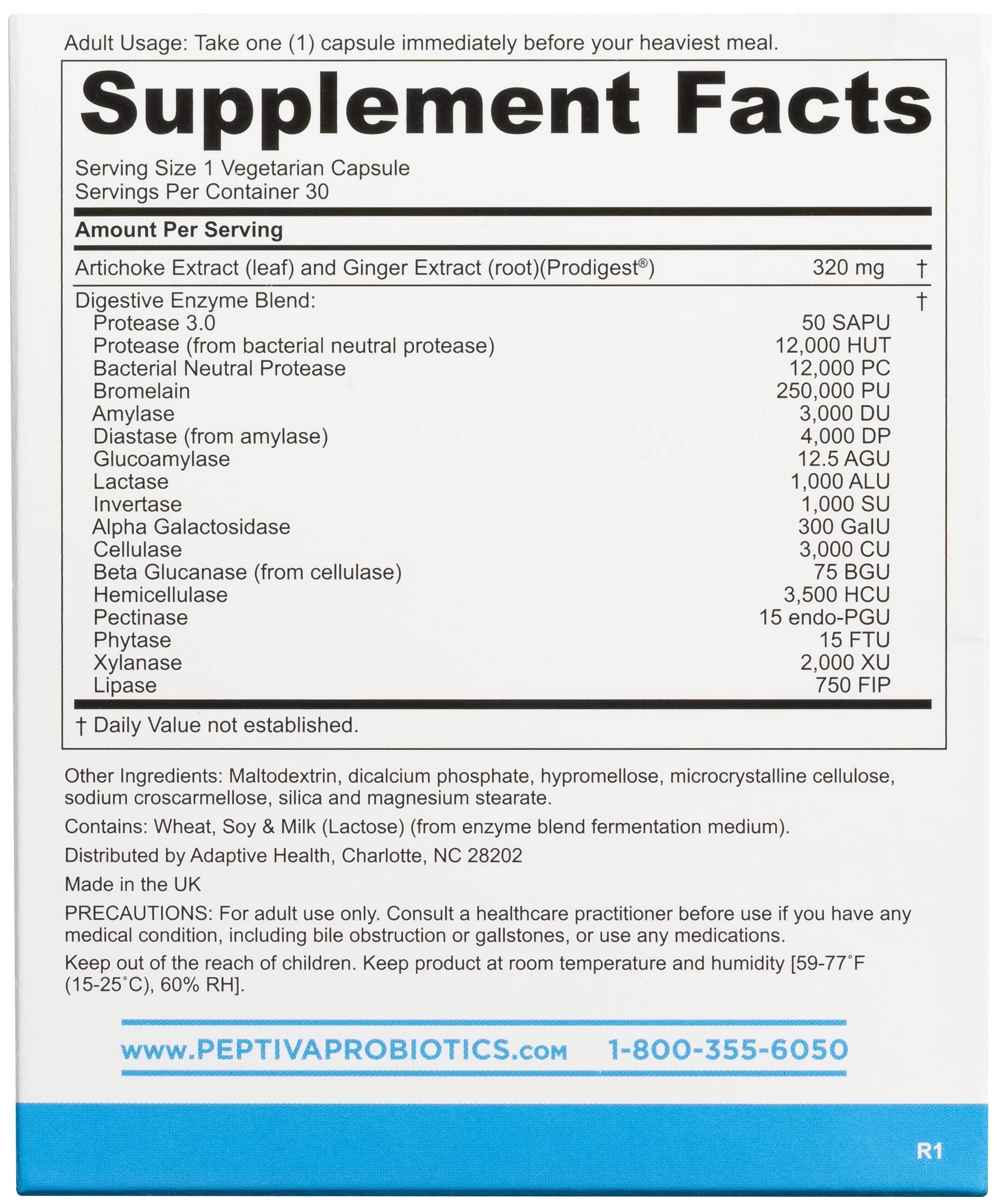 Prodigest mélange artichaut-gingembre pour améliorer la digestion après les repas.