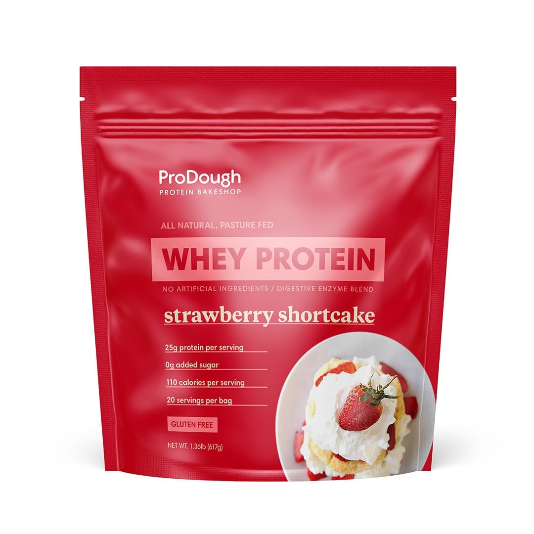ProDough Gourmet Whey Isolate Poudre – texture lisse pour shakes faciles à préparer.