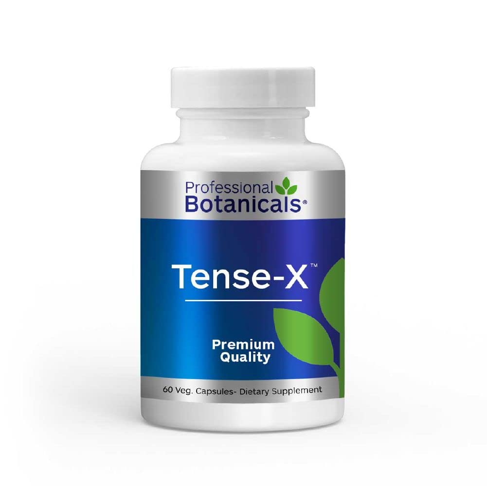 Professional Botanicals Tense-X: bouteille détente favorisant la relaxation naturelle