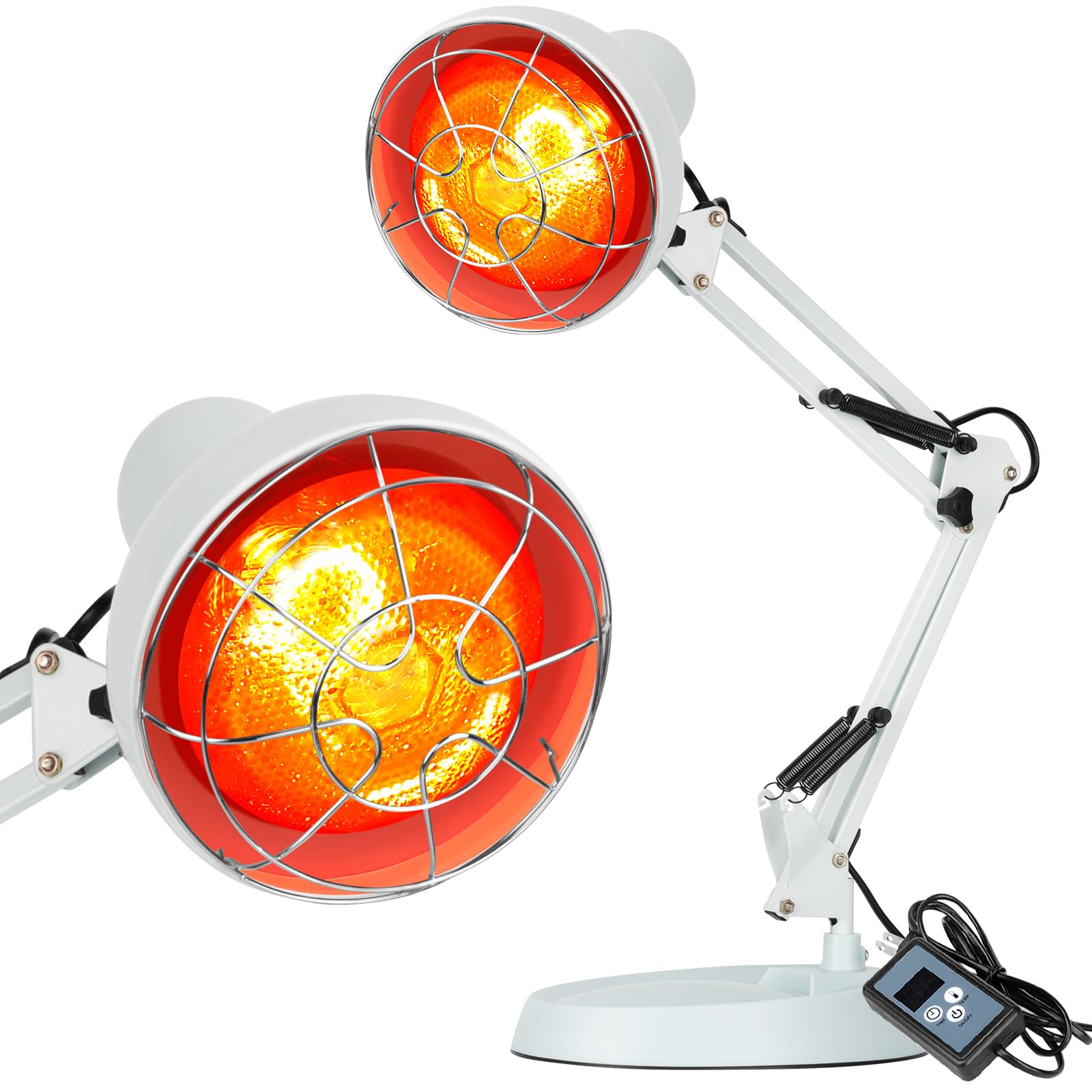 Profey lampe thérapie rouge 150W, base stable pour une utilisation précise à domicile.