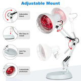 Profey lampe infrarouge blanche design compact et élégant pour bureau.