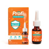Profi aérosol nasal quotidien, portable et discret pour voyages et bureau.