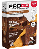 Barre ProGo Protéinée, texture veloutée, énergie durable après l'entraînement.
