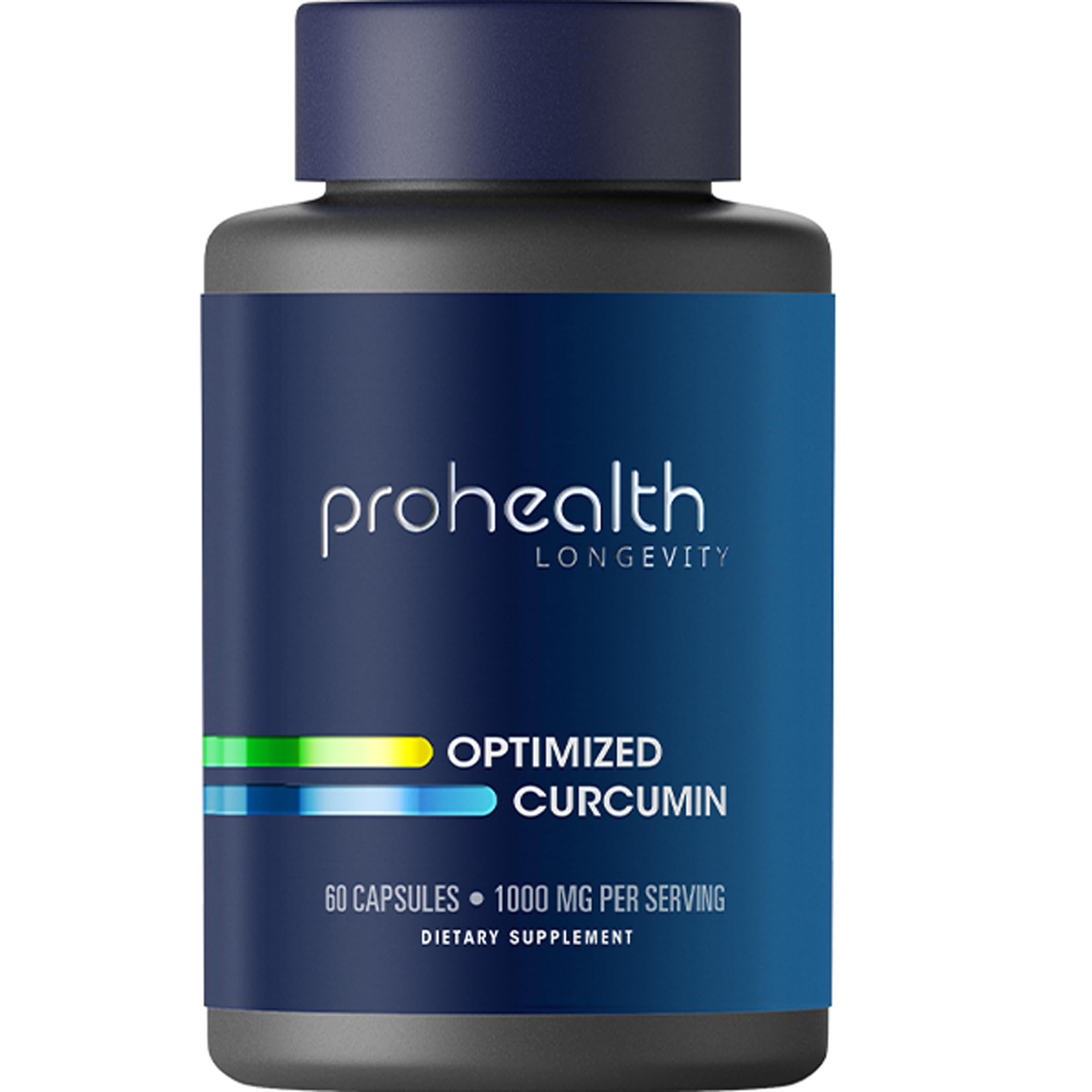 ProHealth Curcumine au curcuma dans une bouteille, intégration facile dans votre routine.