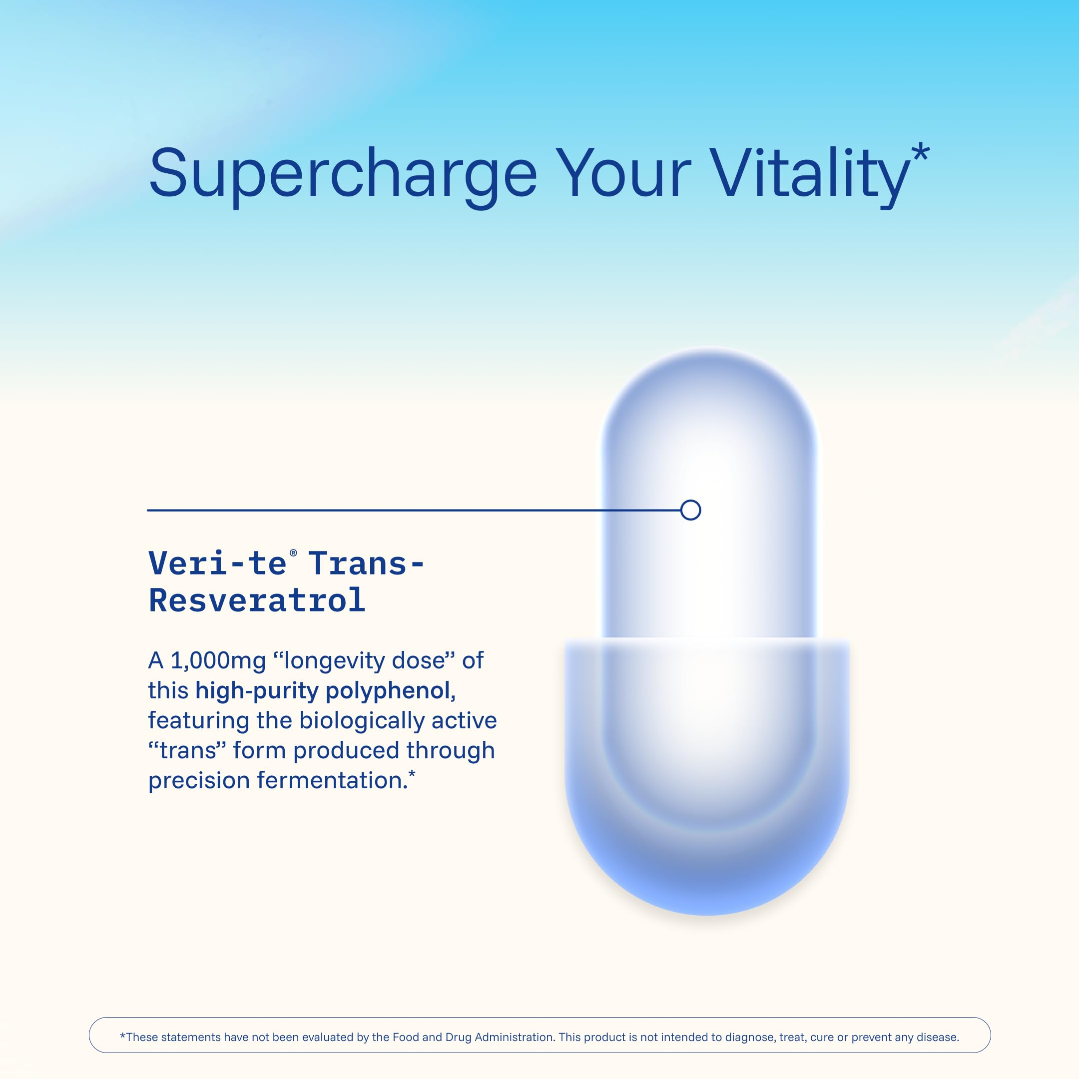 ProHealth Longevity Trans-Resveratrol - usine USA, fabrication fiable et conforme.